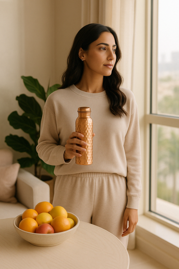 pure copper water bottle copper water bottle for drinking