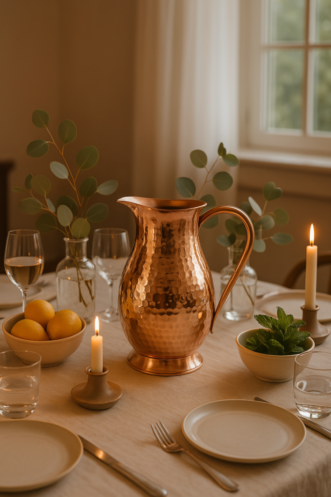 pure copper jug pure copper pitcher
