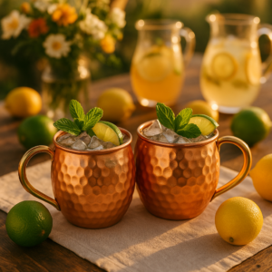 hammered vs smooth mug